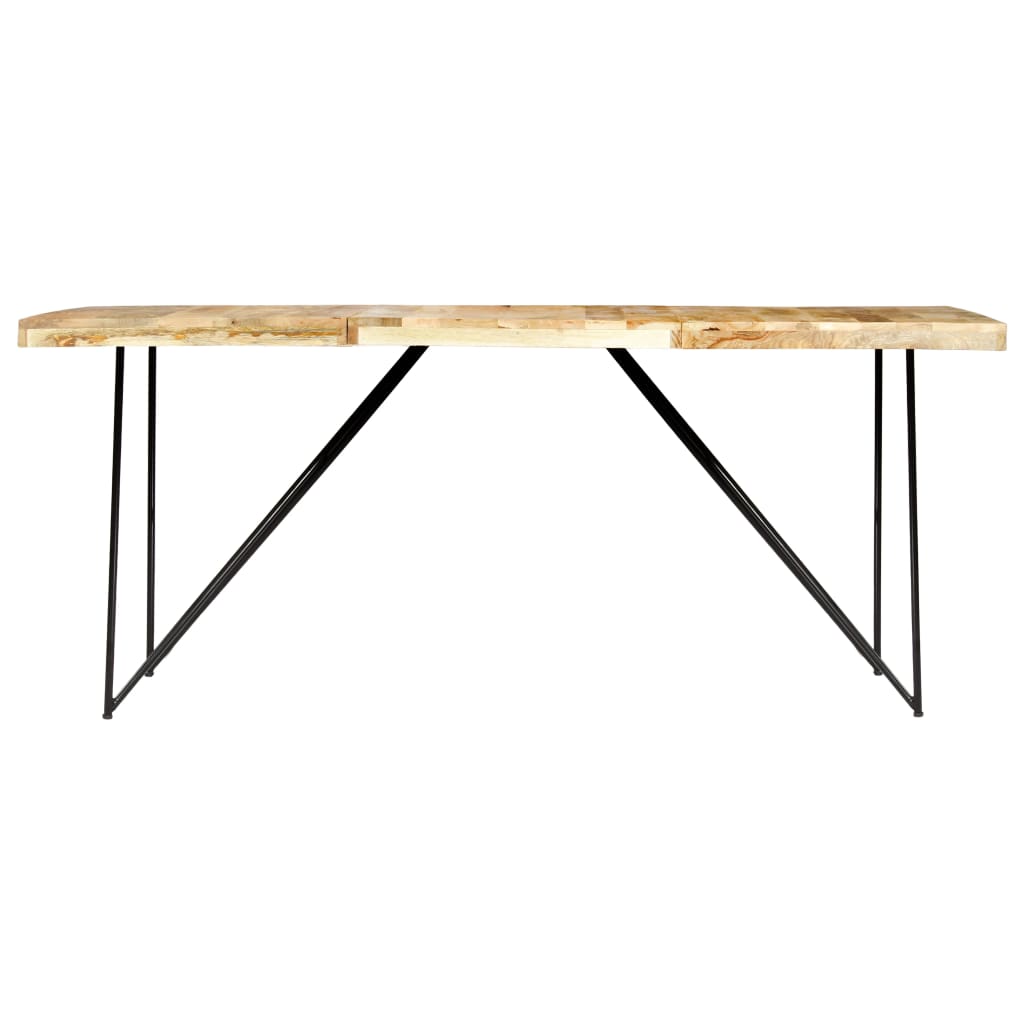 Eettafel 180X90X76 Cm Massief Mangohout - Design Meubelz