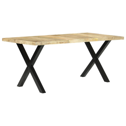 Eettafel 180X90X76 Cm Massief Mangohout - Design Meubelz