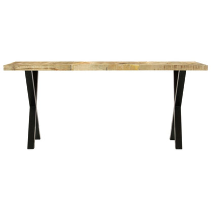 Eettafel 180X90X76 Cm Massief Mangohout - Design Meubelz