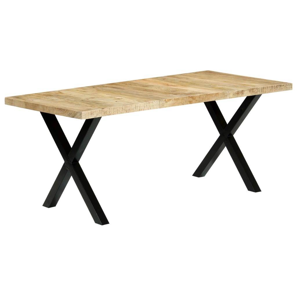 Eettafel 180X90X76 Cm Massief Mangohout - Design Meubelz