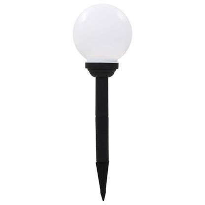 Solarlampen 6 St Led Rond 20 Cm Rgb 6 - Design Meubelz