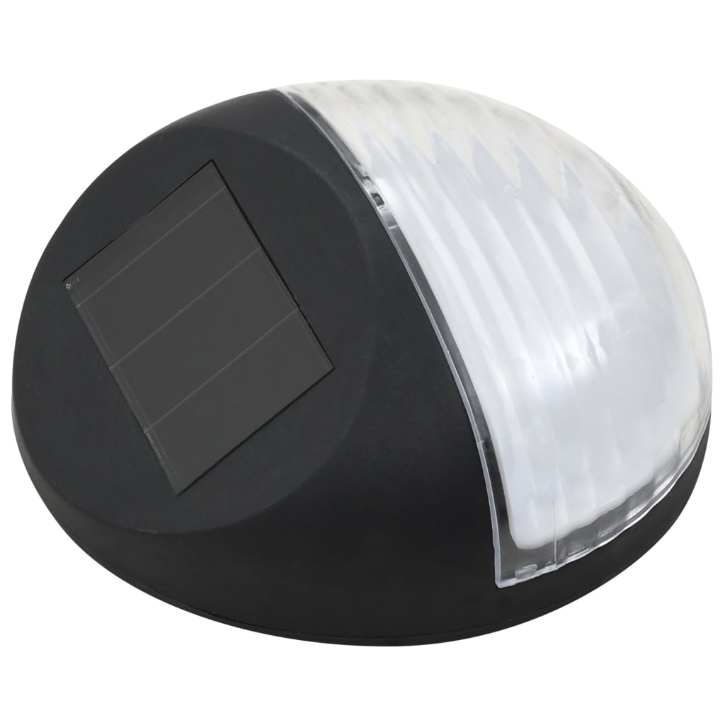 Solarwandlampen Led 24 St Rond Zwart 24 - Design Meubelz