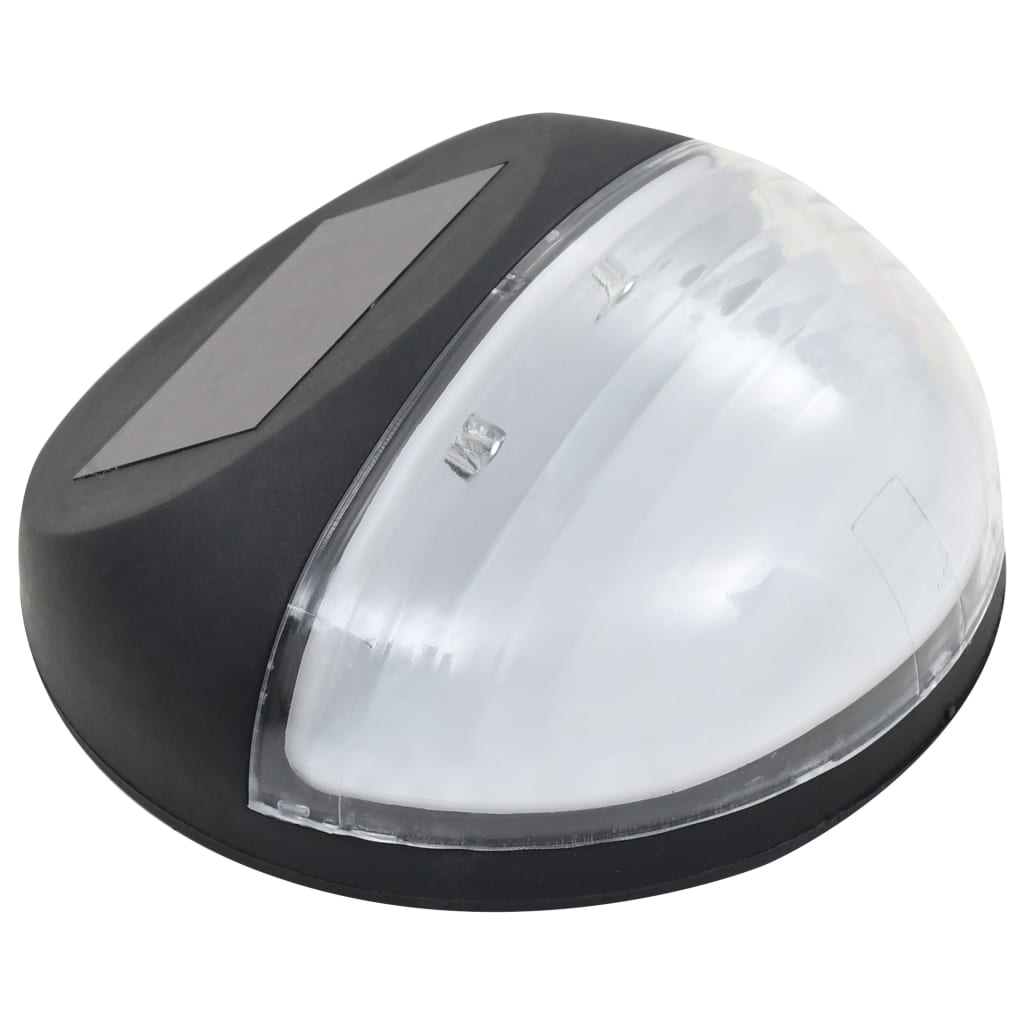 Solarwandlampen Led 24 St Rond Zwart 24 - Design Meubelz