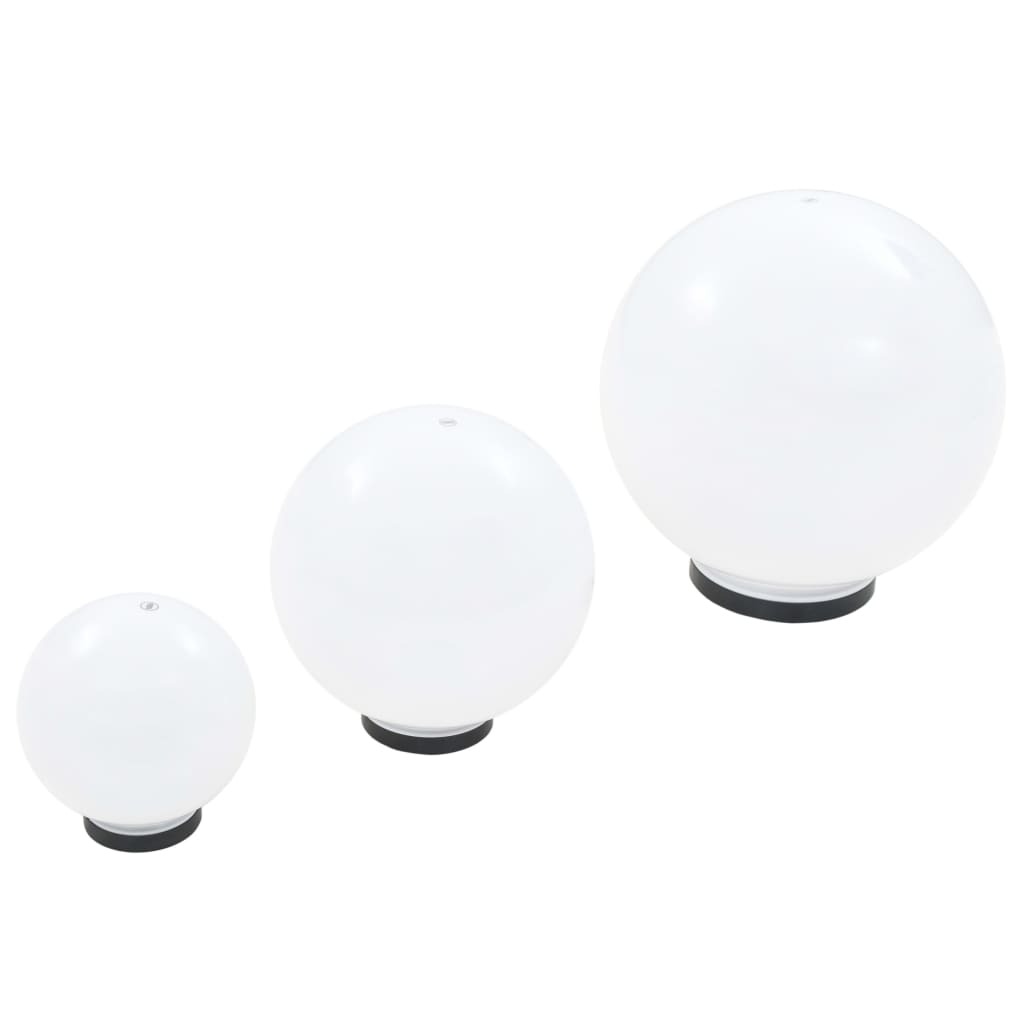 6-Delige Led-Bollampenset Rond 20/30/40 Cm Pmma 6 - Design Meubelz