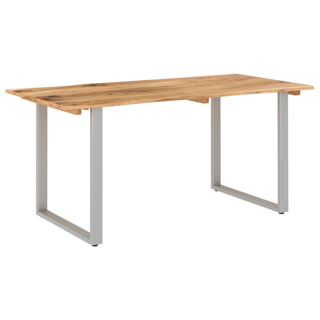 Eettafel 154X80X76 Cm Massief Acaciahout - Design Meubelz