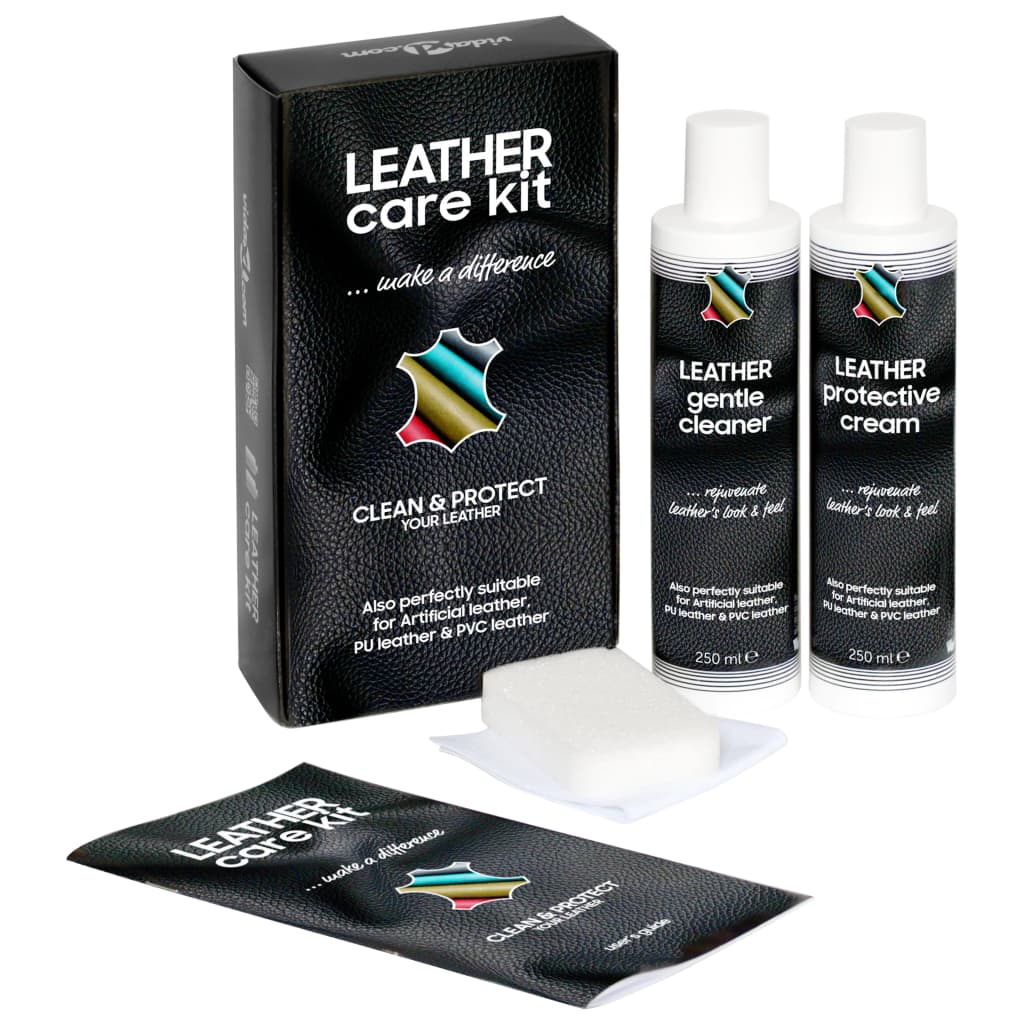 Leerverzorgingsset 2X250 Ml Care Kit Leeronderhoudsset - Design Meubelz