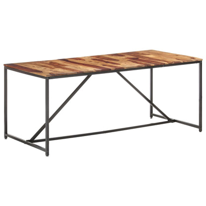 Eettafel 180X90X76 Cm Massief Sheeshamhout - Design Meubelz