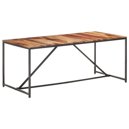 Eettafel 180X90X76 Cm Massief Sheeshamhout - Design Meubelz