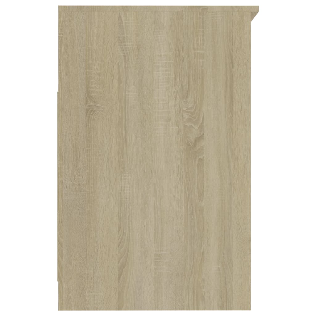 Ladekast 40X50X76 Cm Bewerkt Hout Sonoma Eikenkleurig - Design Meubelz