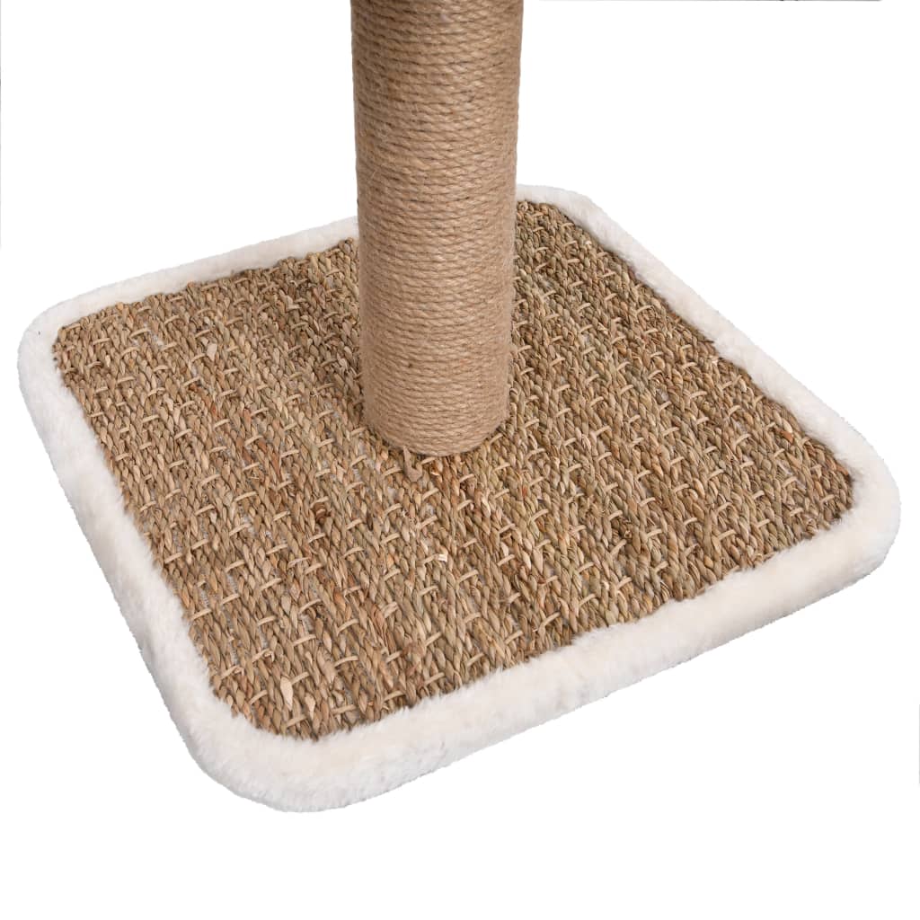 Kattenmeubel Met Tunnel En Speeltje 56 Cm Zeegras - Design Meubelz