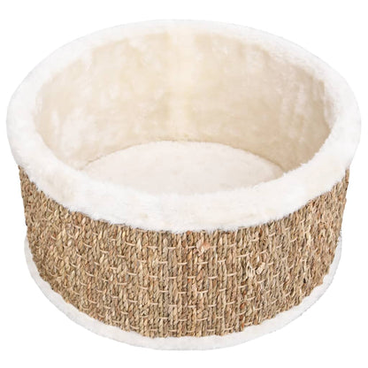 Kattenmand Rond 36 Cm Zeegras - Design Meubelz