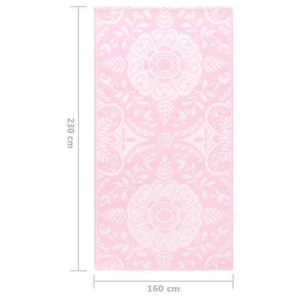 Buitenkleed 160X230 Cm Pp Roze - Design Meubelz