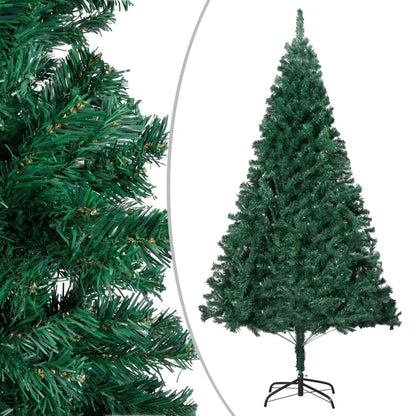 Kunstkerstboom Met Led's En Kerstballen 240 Cm Groen 240 x 125 cm - Design Meubelz