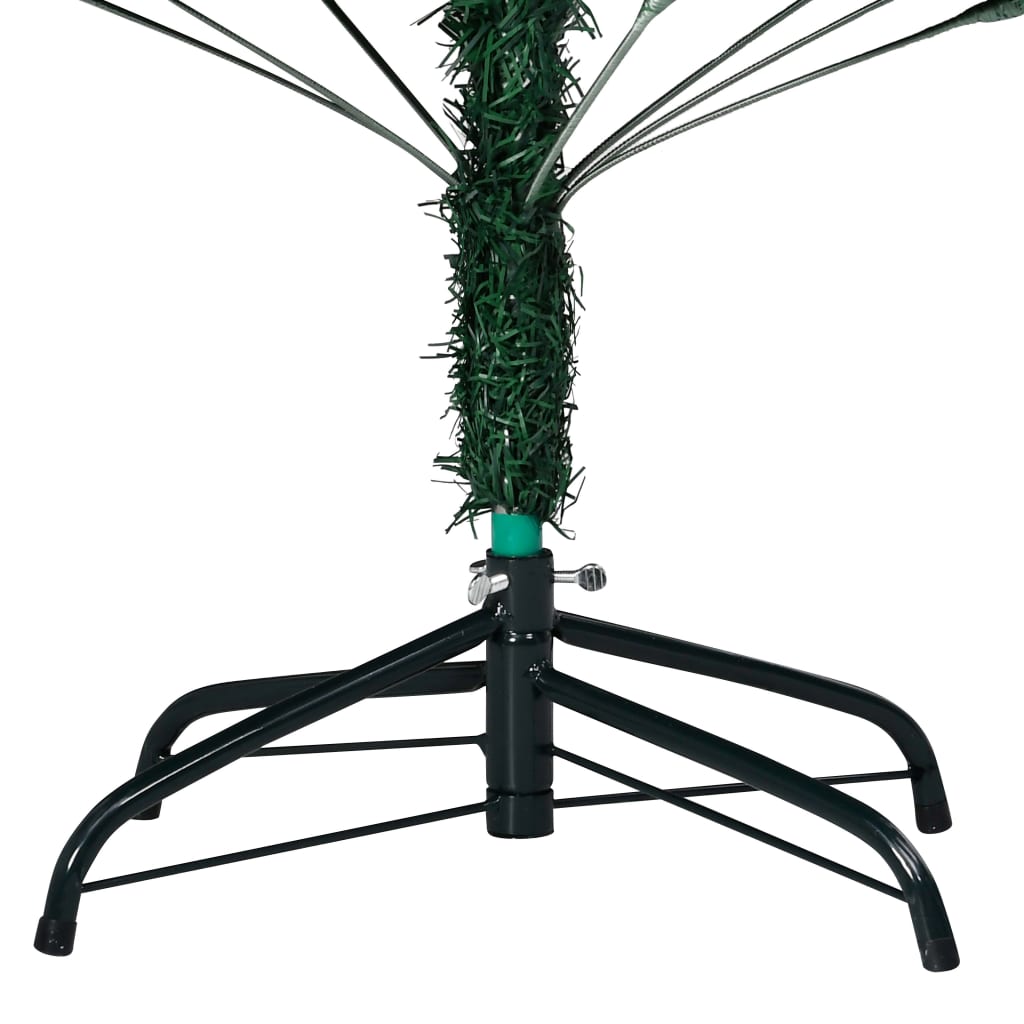 Kunstkerstboom Met Led's En Kerstballen 240 Cm Groen 240 x 125 cm - Design Meubelz
