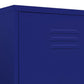 Kledingkast 90X50X180 Cm Staal Marineblauw - Design Meubelz