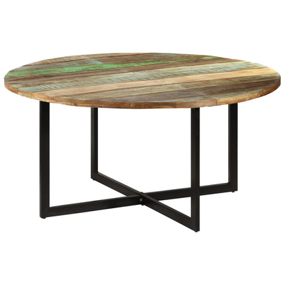 Eettafel 150X75 Cm Massief Gerecycled Hout - Design Meubelz