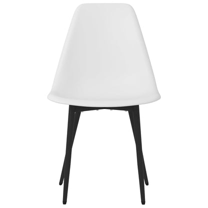 Eetkamerstoelen 2 St Pp Wit - Design Meubelz