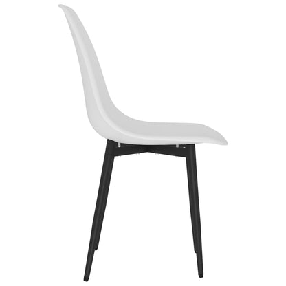 Eetkamerstoelen 2 St Pp Wit - Design Meubelz