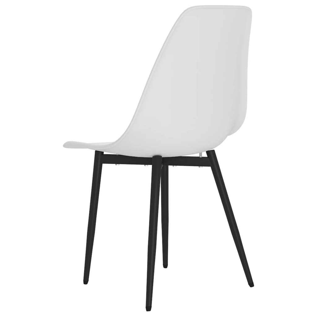 Eetkamerstoelen 2 St Pp Wit - Design Meubelz