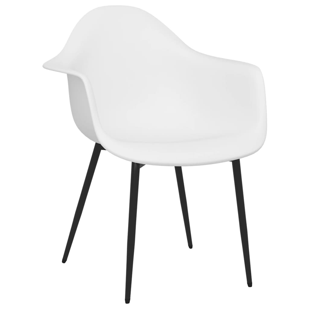 Eetkamerstoelen 4 St Pp Wit - Design Meubelz