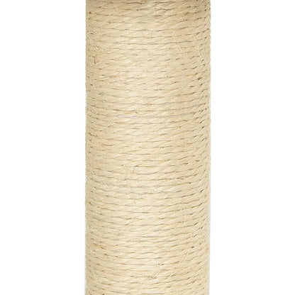 Kattenmeubel Met Sisal Krabpalen 50,5 Cm Lichtgrijs Lichtgrijs - Design Meubelz