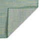 Buitenkleed Platgeweven 200X280 Cm Turquoise - Design Meubelz
