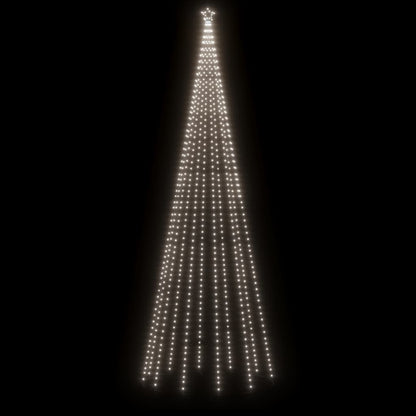 Kerstboom Met Grondpin 732 Led's Koudwit 500 Cm Koudwit - Design Meubelz