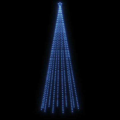 Kerstboom Met Grondpin 732 Led's Blauw 500 Cm Blauw - Design Meubelz