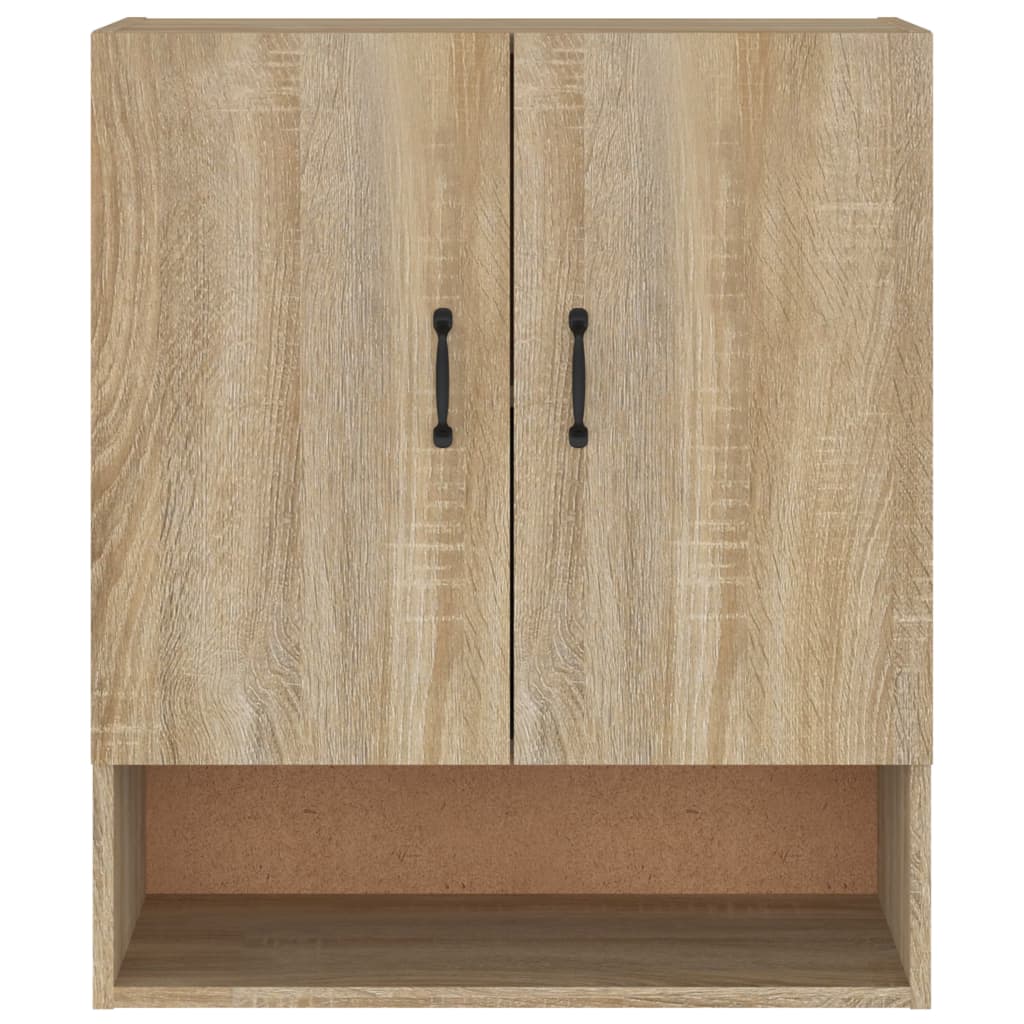 Wandkast 60X31X70 Cm Bewerkt Hout Sonoma Eikenkleurig - Design Meubelz