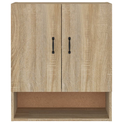 Wandkast 60X31X70 Cm Bewerkt Hout Sonoma Eikenkleurig - Design Meubelz