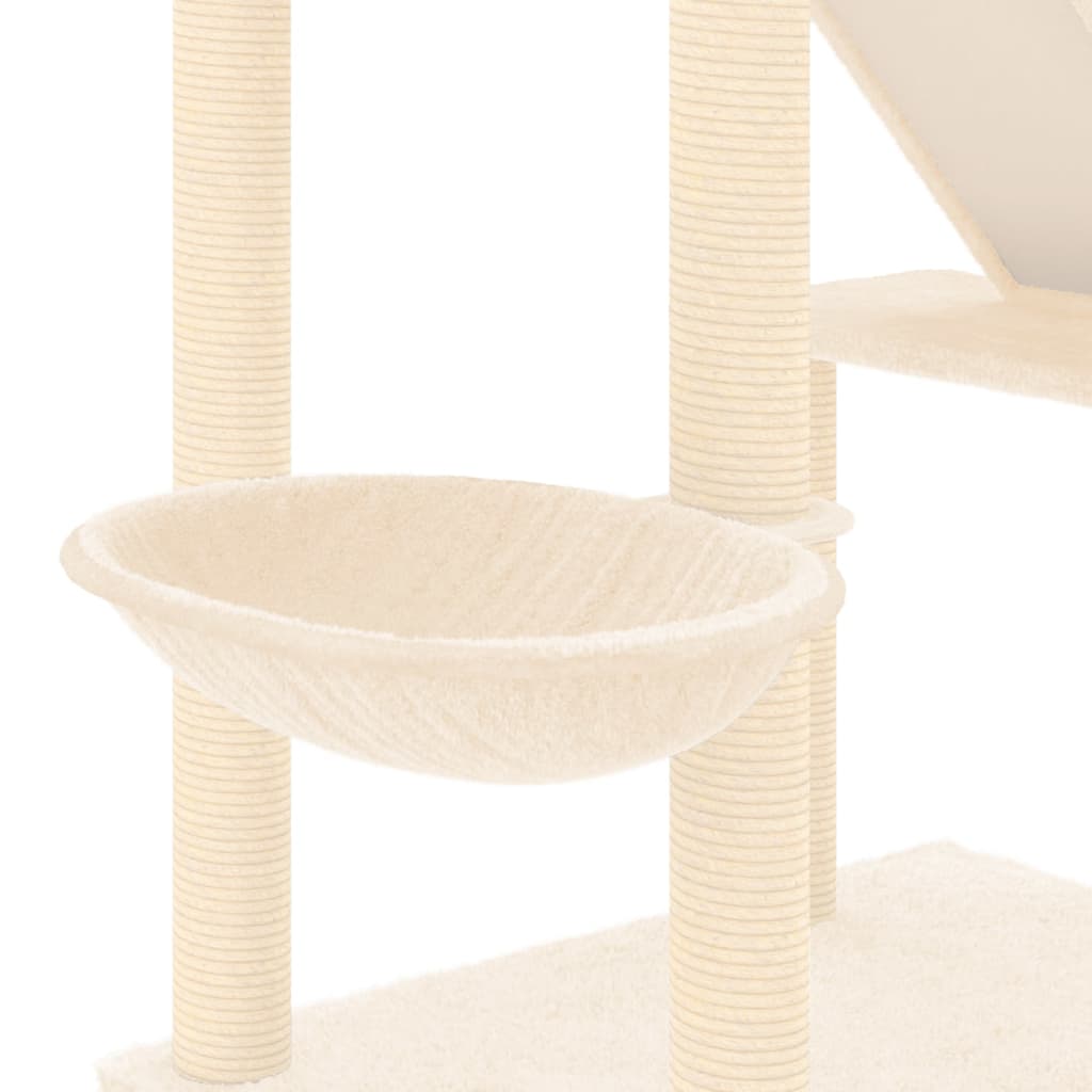 Kattenmeubel Vloer Tot Plafond 277-303 Cm Crèmekleurig crème - Design Meubelz