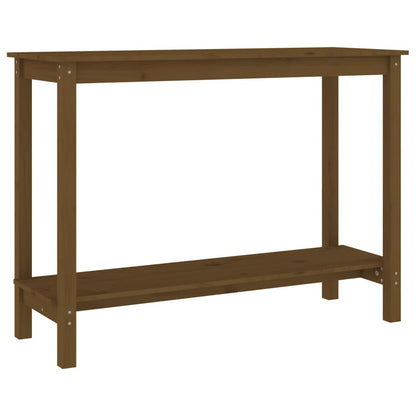 Wandkast 110X40X80 Cm Massief Grenenhout Honingbruin - Design Meubelz