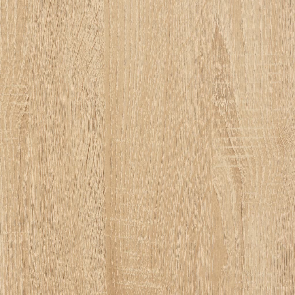 Hoge Kast 69,5X31X115 Cm Bewerkt Hout Sonoma Eikenkleurig - Design Meubelz