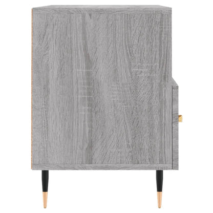 Tv-Meubel 80X36X50 Cm Bewerkt Hout Grijs Sonoma Eikenkleurig Grijs sonoma - Design Meubelz