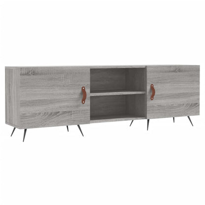 Tv-Meubel 150X30X50 Cm Bewerkt Hout Grijs Sonoma Eikenkleurig Grijs sonoma - Design Meubelz