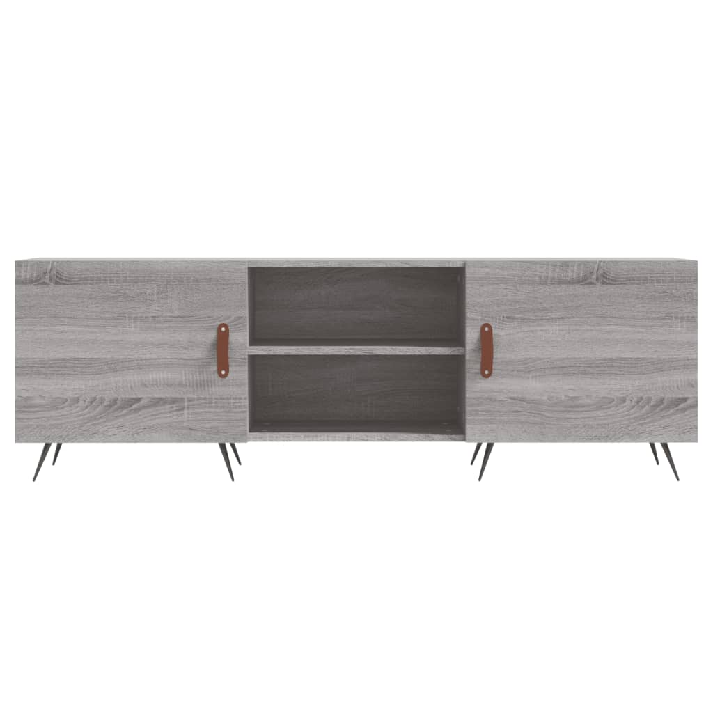 Tv-Meubel 150X30X50 Cm Bewerkt Hout Grijs Sonoma Eikenkleurig Grijs sonoma - Design Meubelz