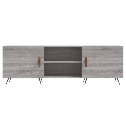 Tv-Meubel 150X30X50 Cm Bewerkt Hout Grijs Sonoma Eikenkleurig Grijs sonoma - Design Meubelz