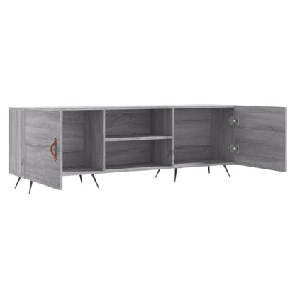 Tv-Meubel 150X30X50 Cm Bewerkt Hout Grijs Sonoma Eikenkleurig Grijs sonoma - Design Meubelz