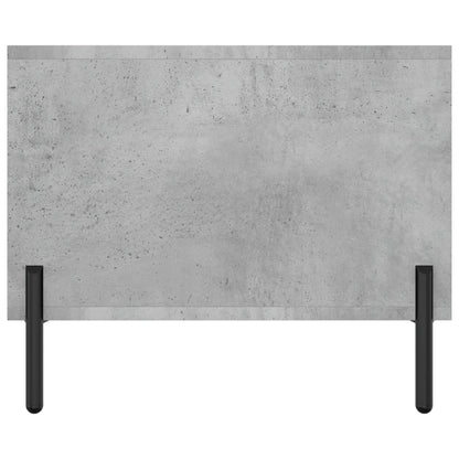 Salontafel 102X50X40 Cm Bewerkt Hout Betongrijs - Design Meubelz