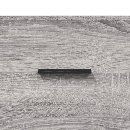 Schoenenkast 60X35X105 Cm Bewerkt Hout Grijs Sonoma Eikenkleur - Design Meubelz