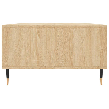 Salontafel 104X60X35 Cm Bewerkt Hout Sonoma Eikenkleurig - Design Meubelz