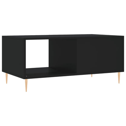 Salontafel 90X50X40 Cm Bewerkt Hout Zwart - Design Meubelz