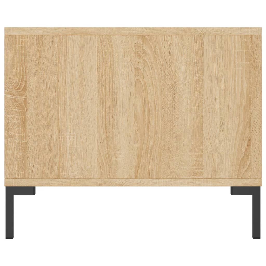 Salontafel 90X50X40 Cm Bewerkt Hout Sonoma Eikenkleurig - Design Meubelz