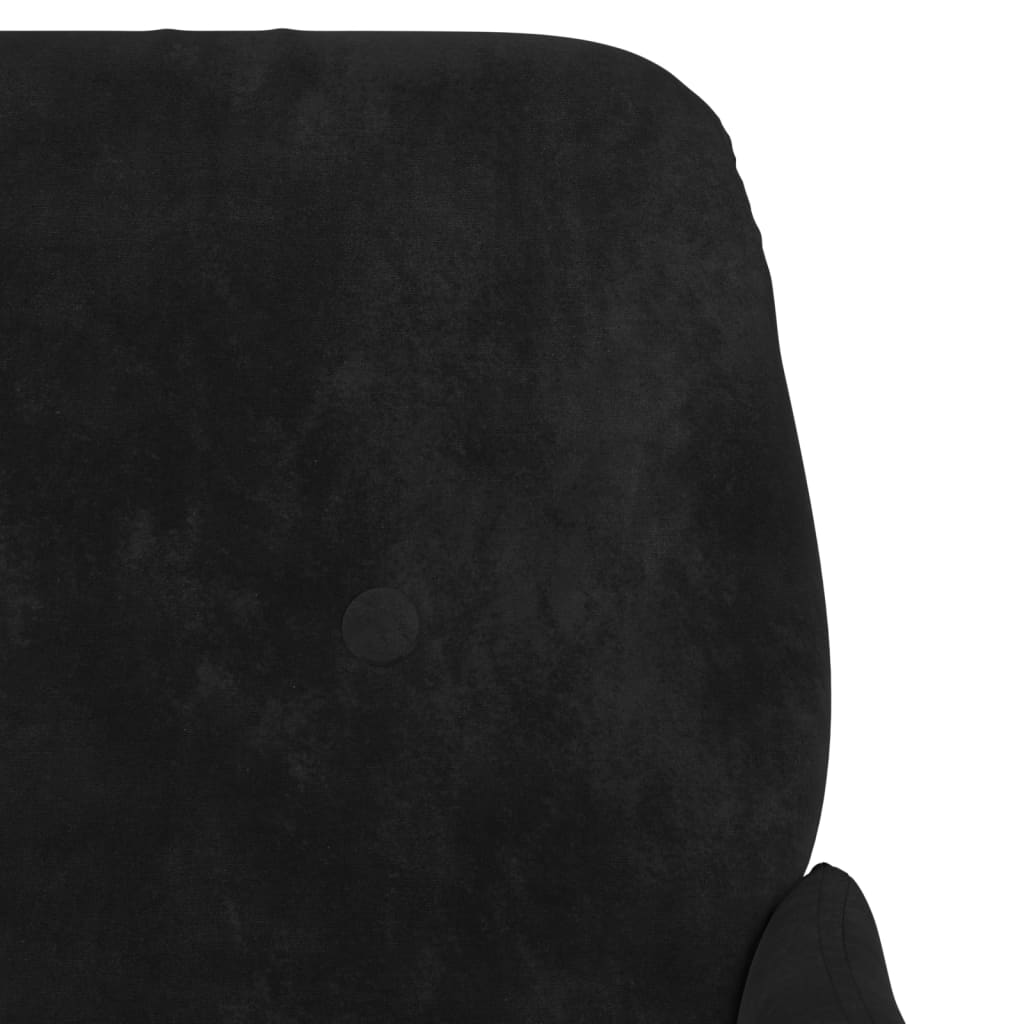 Fauteuil 62X79X79 Cm Fluweel Zwart - Design Meubelz