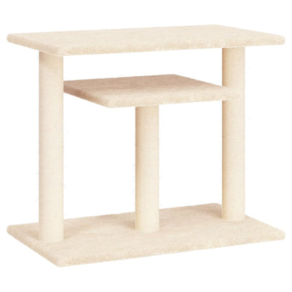 Krabpaal Met Platforms 62,5 Cm Crèmekleurig crème - Design Meubelz