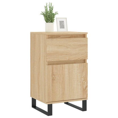 Dressoir 40X35X70 Cm Bewerkt Hout Sonoma Eikenkleurig - Design Meubelz