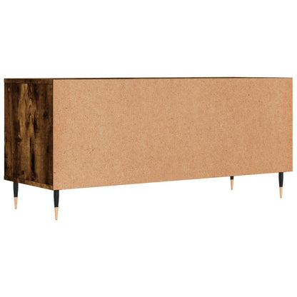 Tv-Meubel 100X34,5X44,5 Cm Bewerkt Hout Gerookt Eikenkleurig Gerookt eiken - Design Meubelz