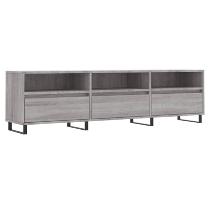 Tv-Meubel 150X30X44,5 Cm Bewerkt Hout Grijs Sonoma Eikenkleurig Grijs sonoma - Design Meubelz