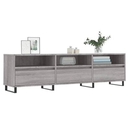 Tv-Meubel 150X30X44,5 Cm Bewerkt Hout Grijs Sonoma Eikenkleurig Grijs sonoma - Design Meubelz