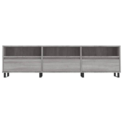 Tv-Meubel 150X30X44,5 Cm Bewerkt Hout Grijs Sonoma Eikenkleurig Grijs sonoma - Design Meubelz